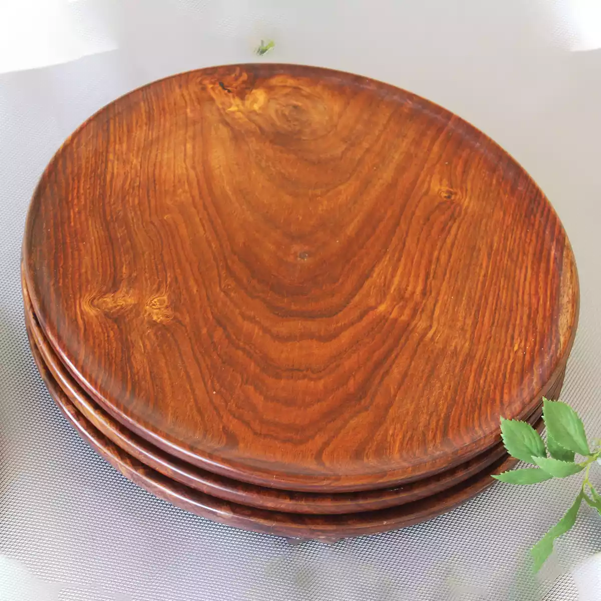 Sheesham Wood Serving Plates