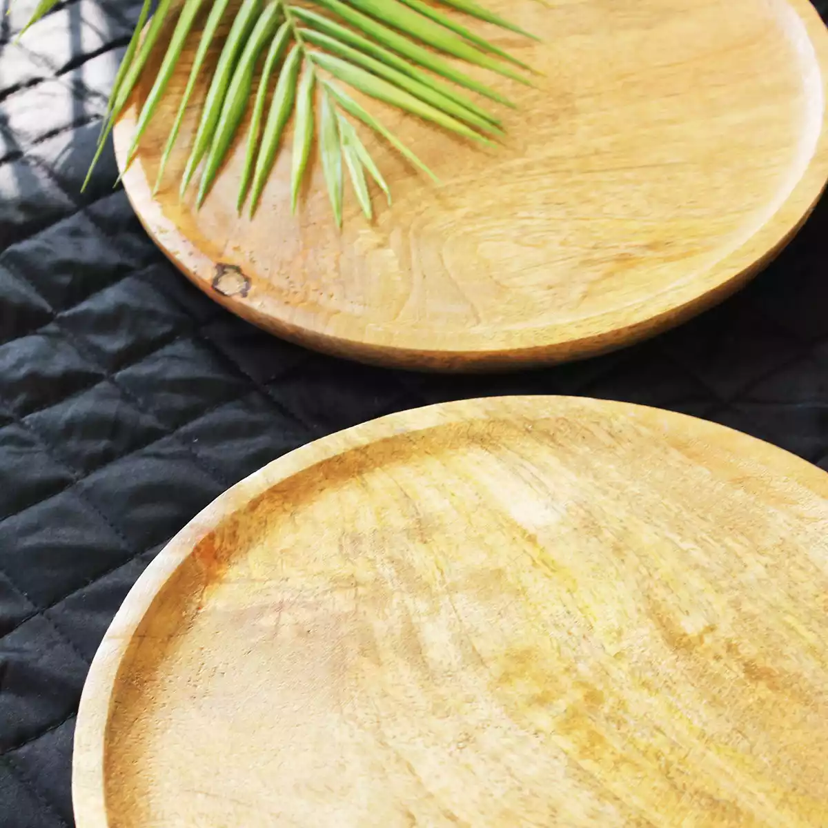 Mango Wood Platter (10 inch)