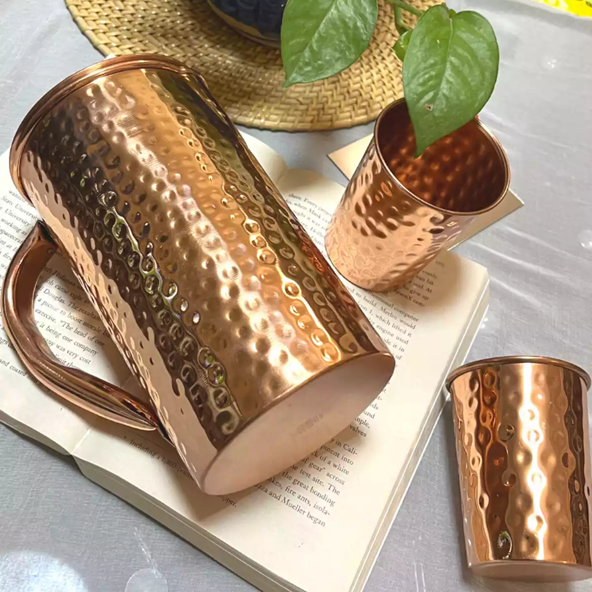 Copper Jug Set