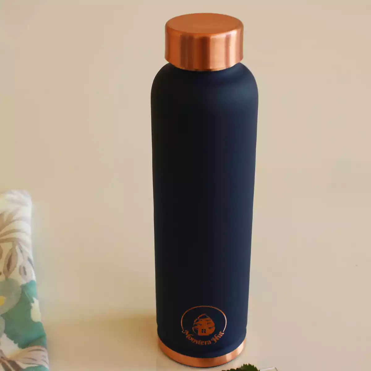 Night Blue Matte Copper Bottle