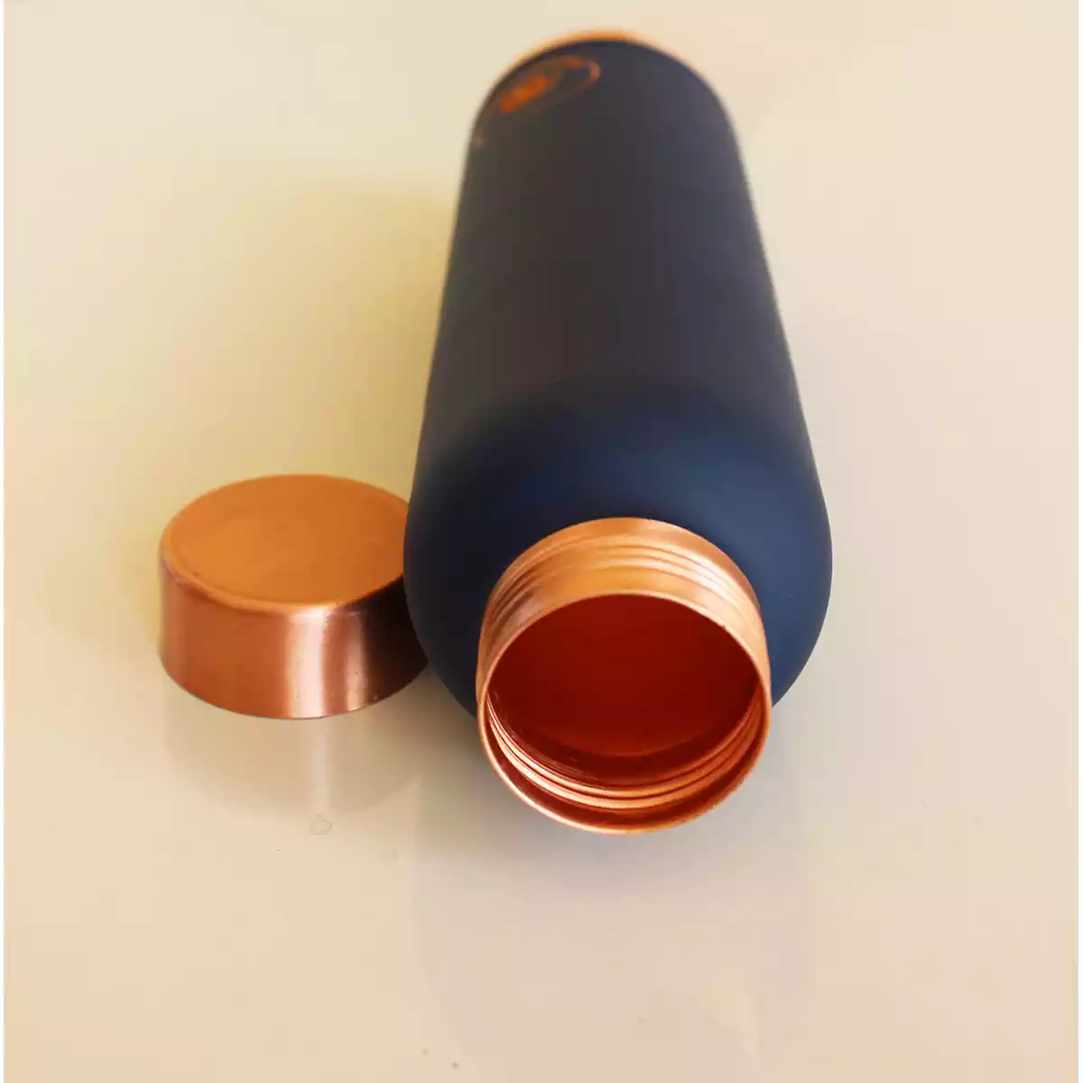 Night Blue Matte Copper Bottle