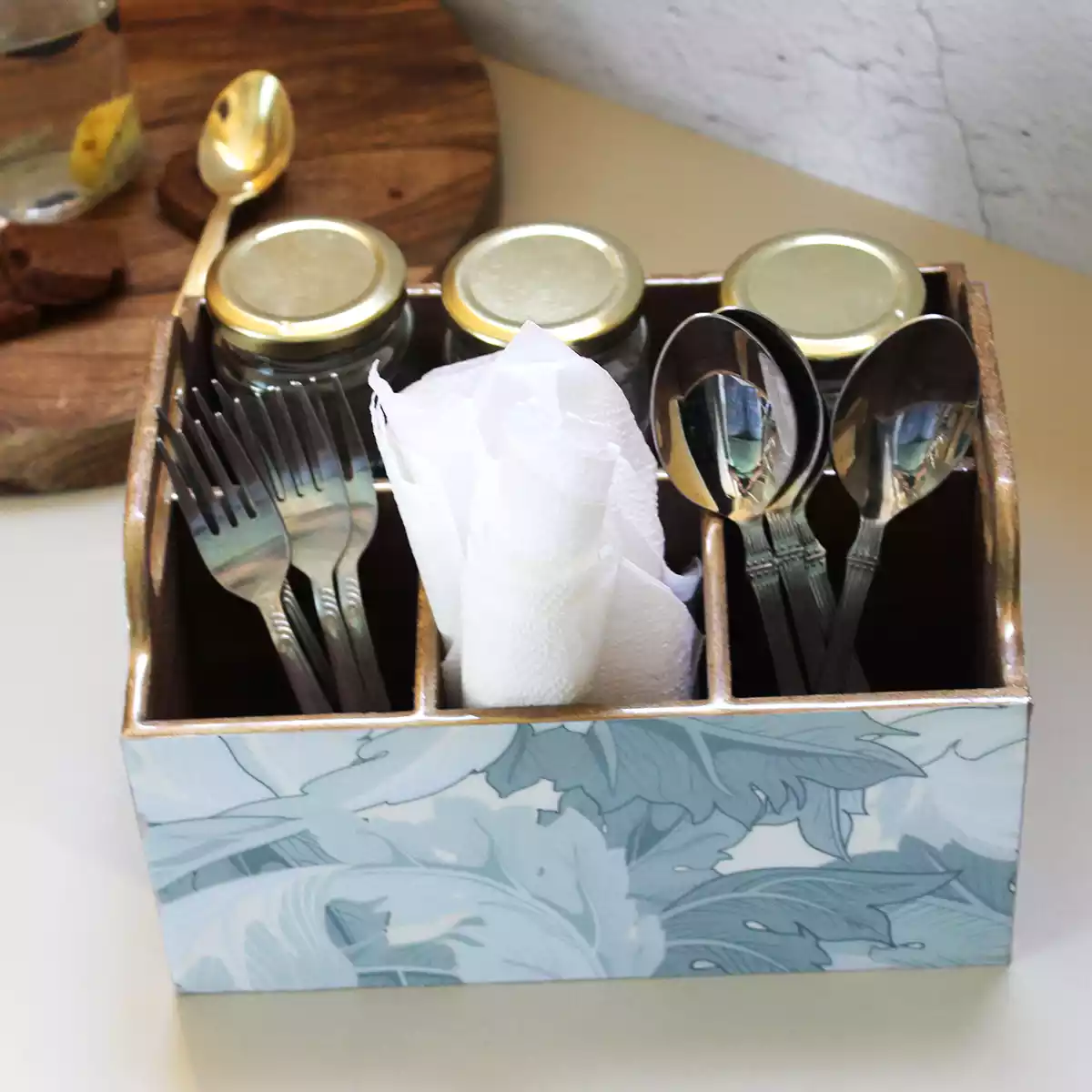 Dewy Ash Cutlery Holder