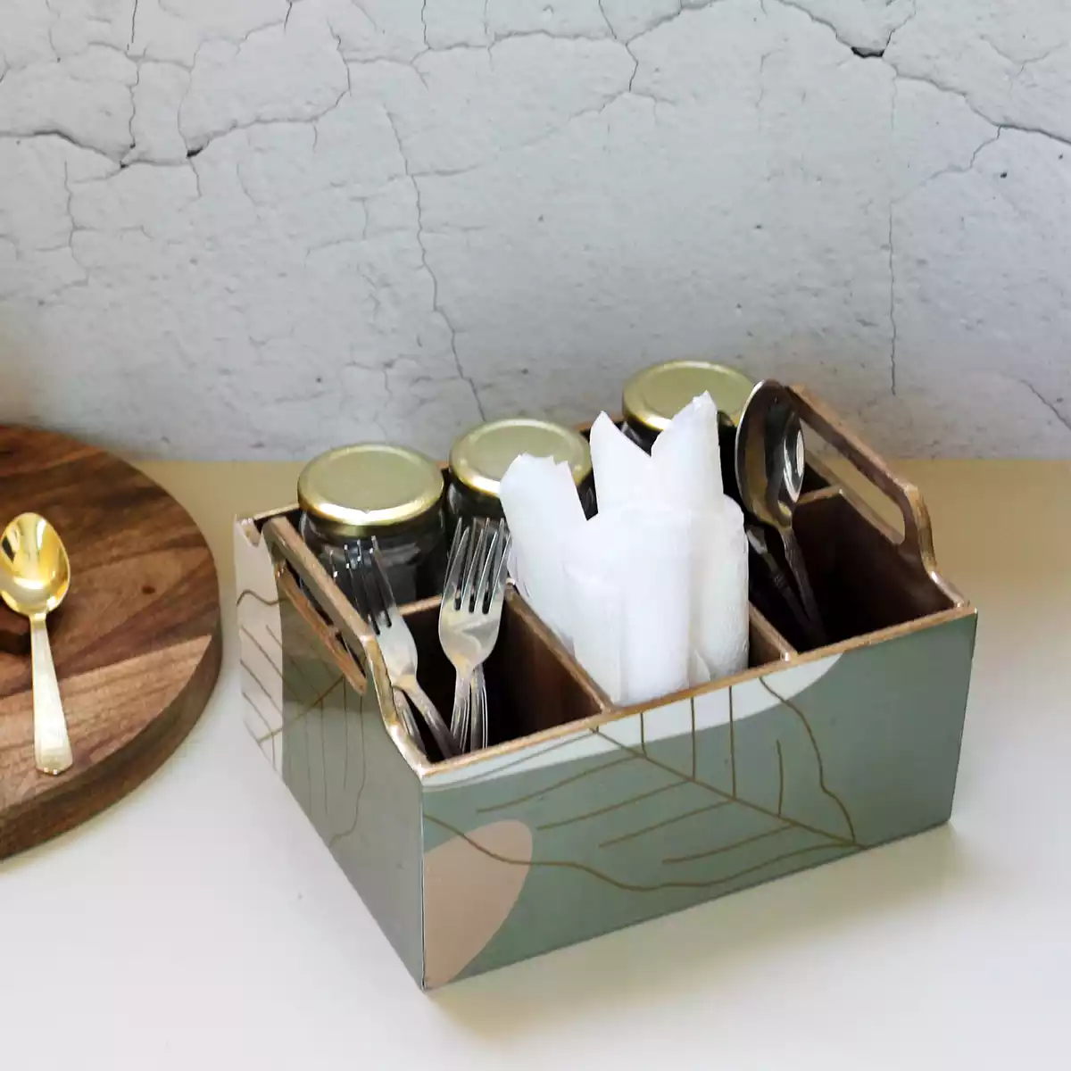 Abstract Aura  Cutlery Holder