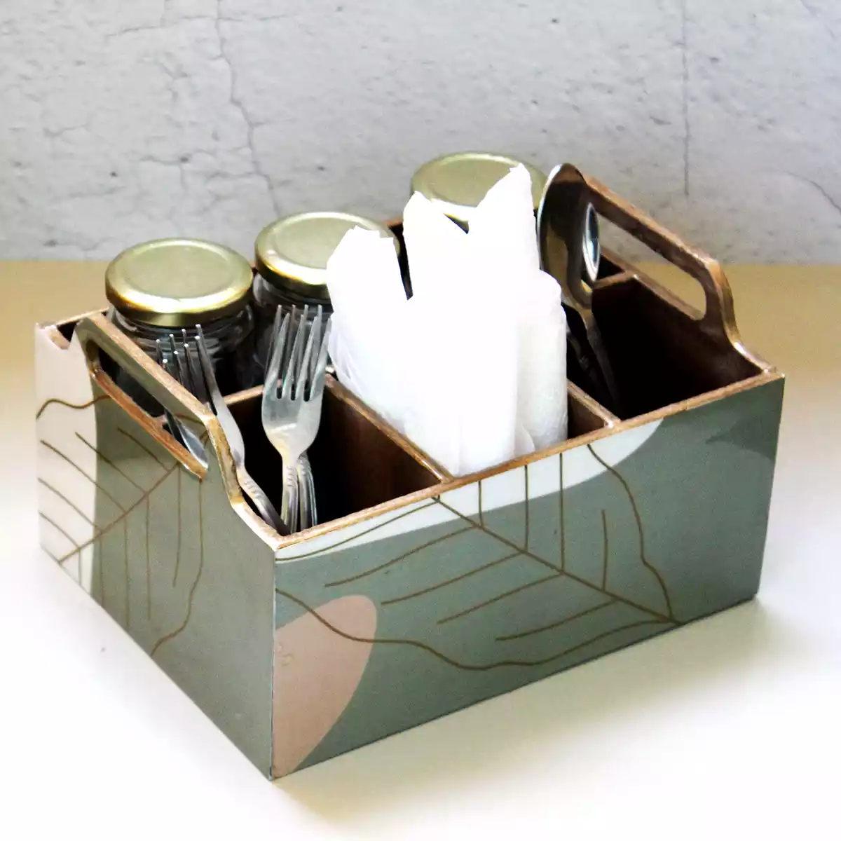 Abstract Aura  Cutlery Holder