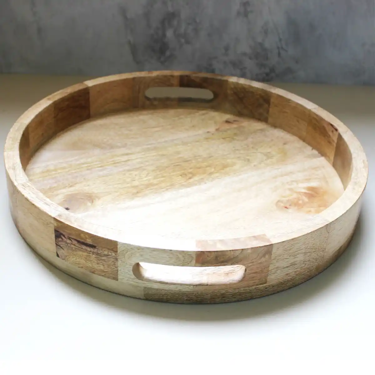 Wooden Round Tray