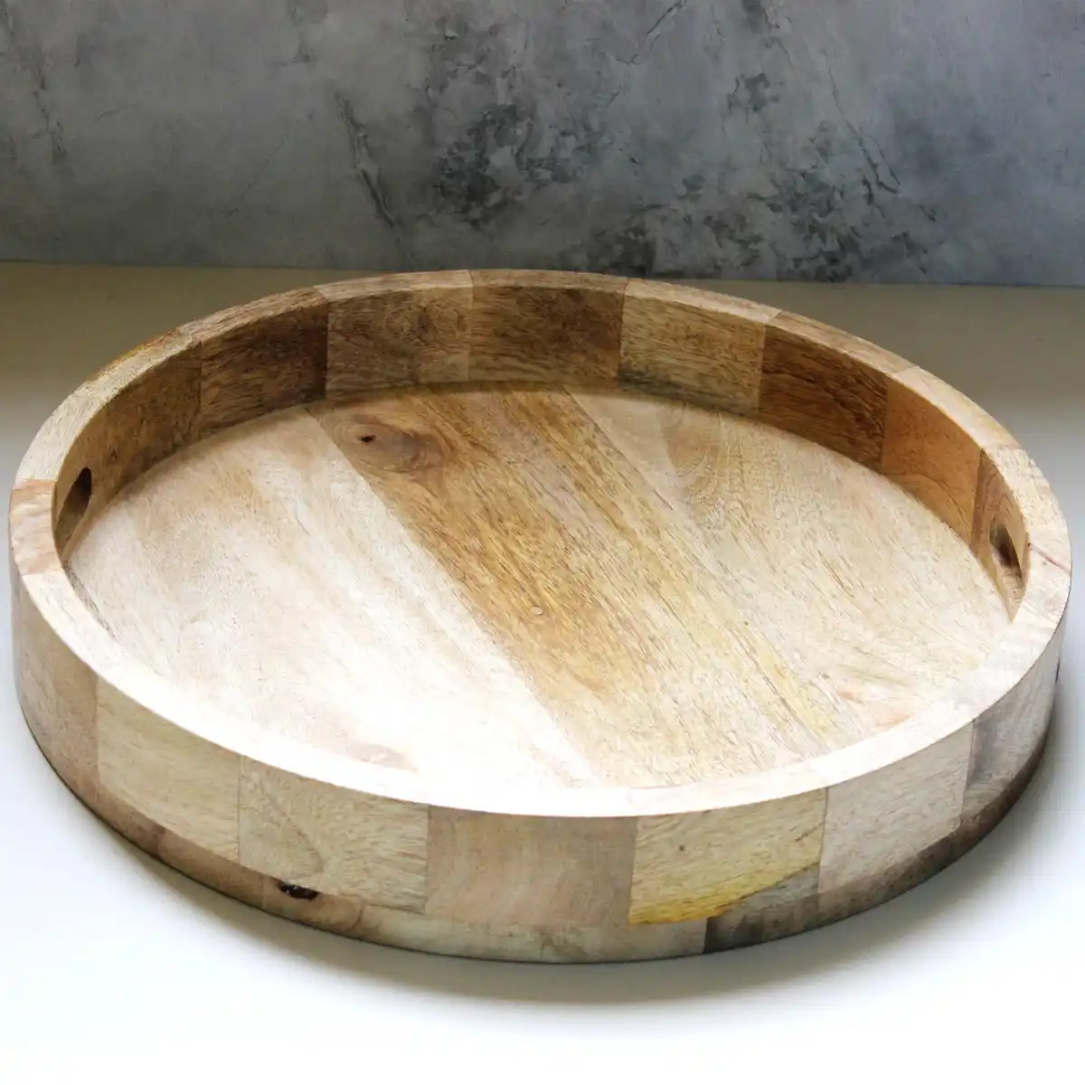 Wooden Round Tray