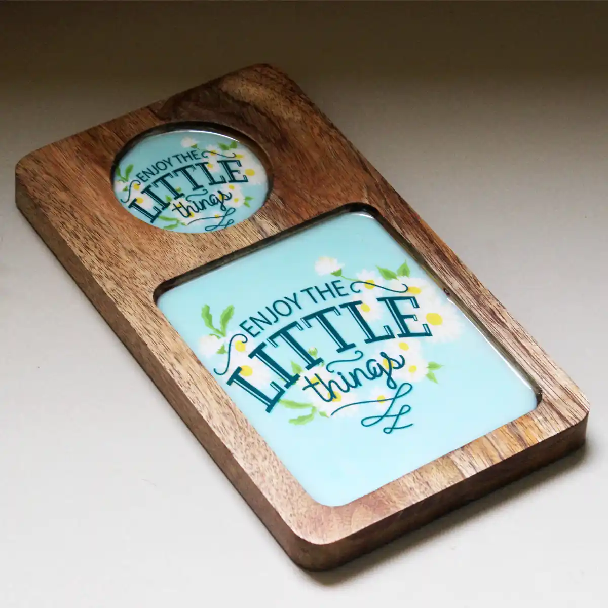 Enjoy Little Coaster Tray