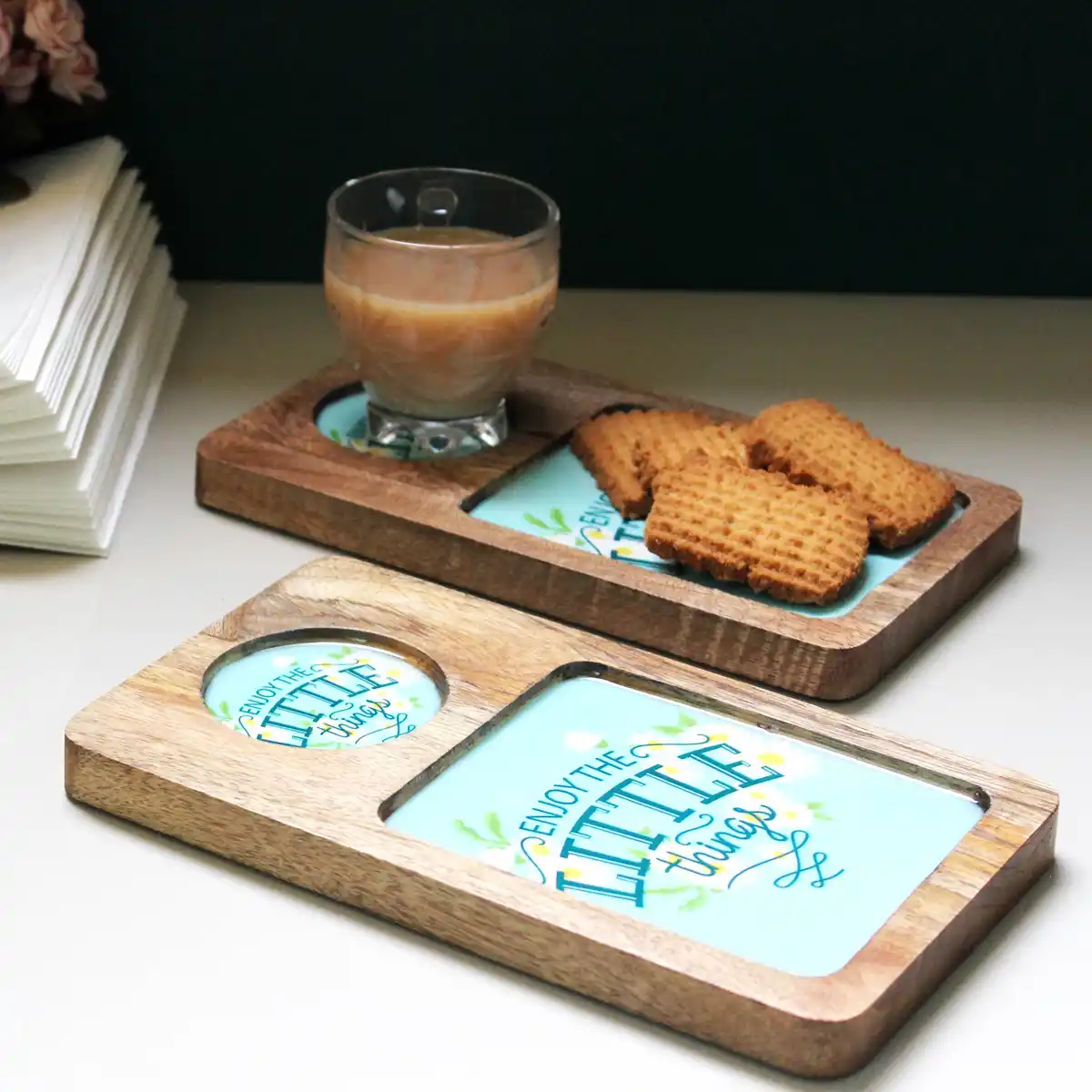 Enjoy Little Coaster Tray