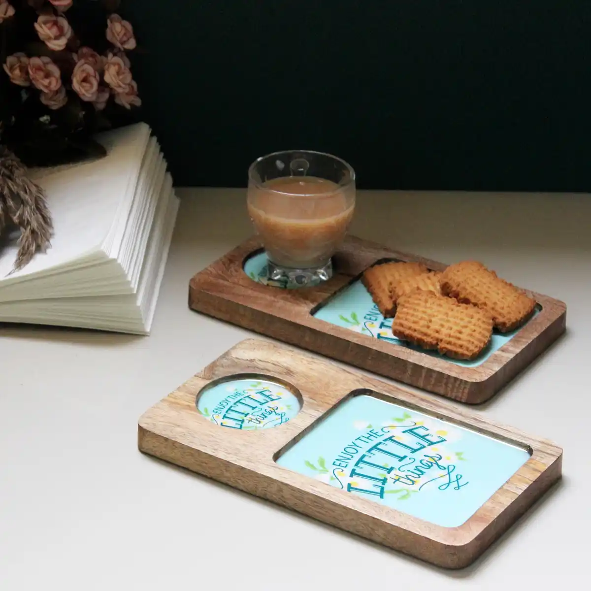 Enjoy Little Coaster Tray