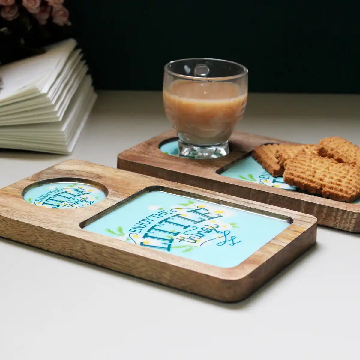 Enjoy Little Coaster Tray