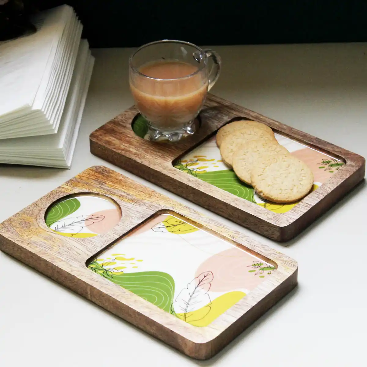 Wander lush Coaster Tray