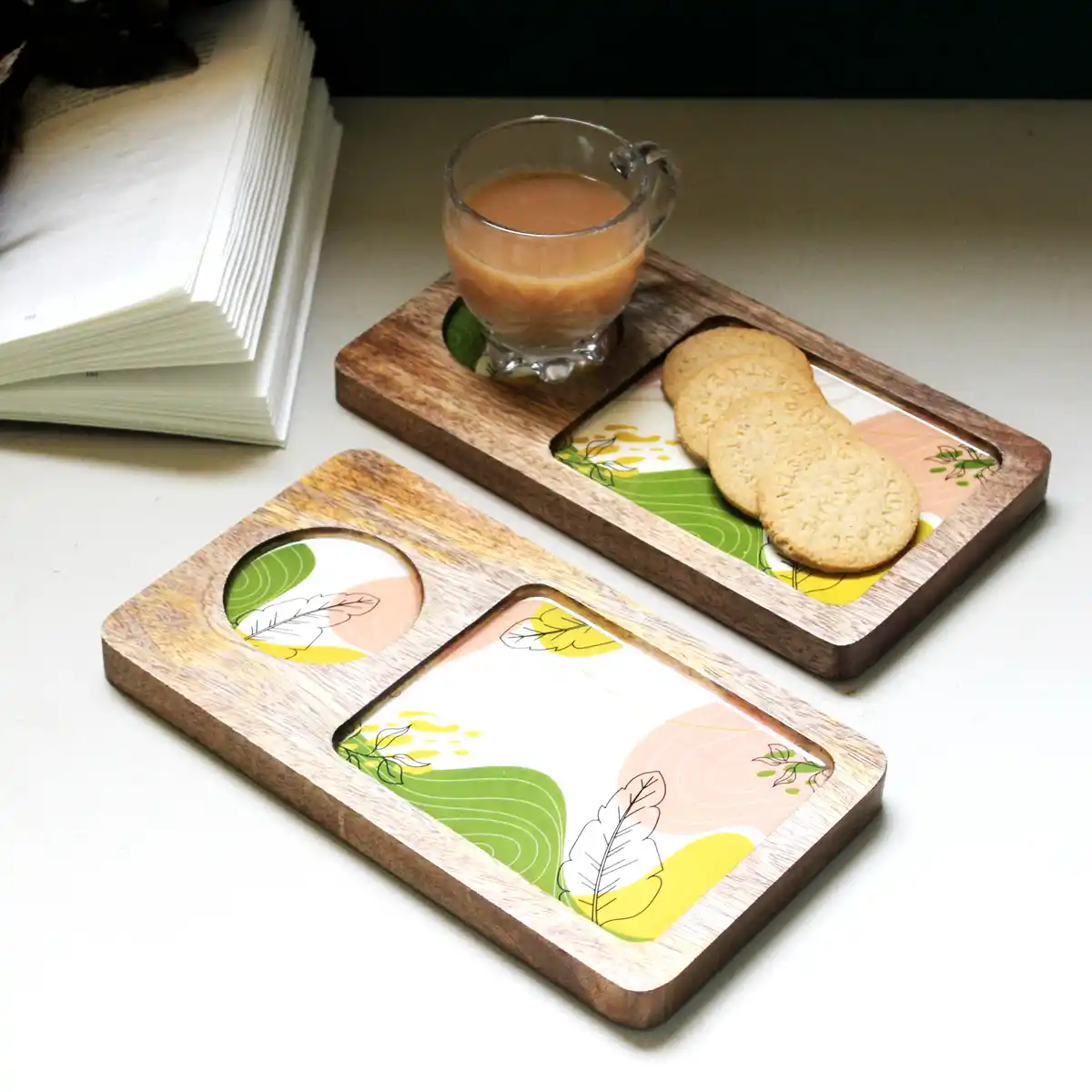 Wander lush Coaster Tray