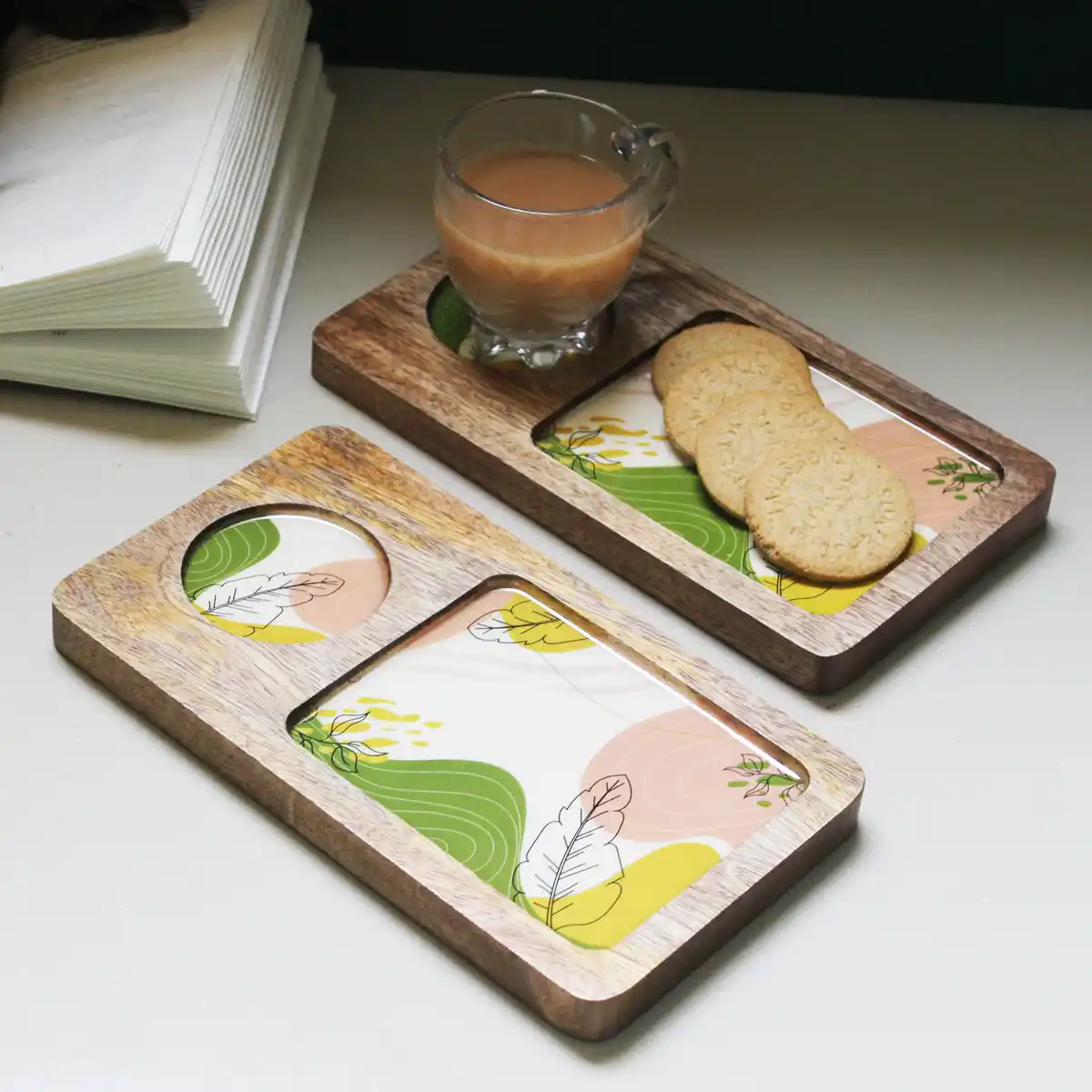 Wander lush Coaster Tray