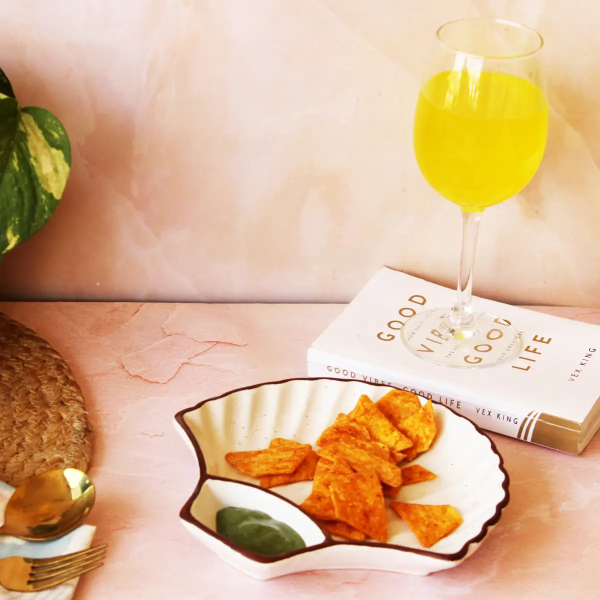 Creamy Brew Small Shell Chip Delight Platter