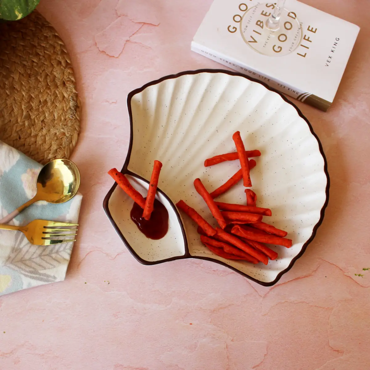 Creamy Brew Small Shell Chip Delight Platter