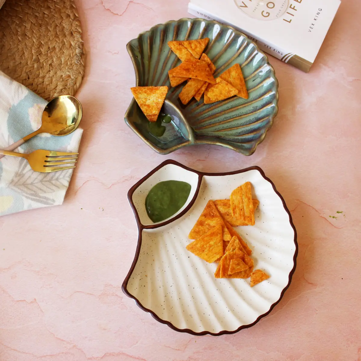 Creamy Brew Small Shell Chip Delight Platter