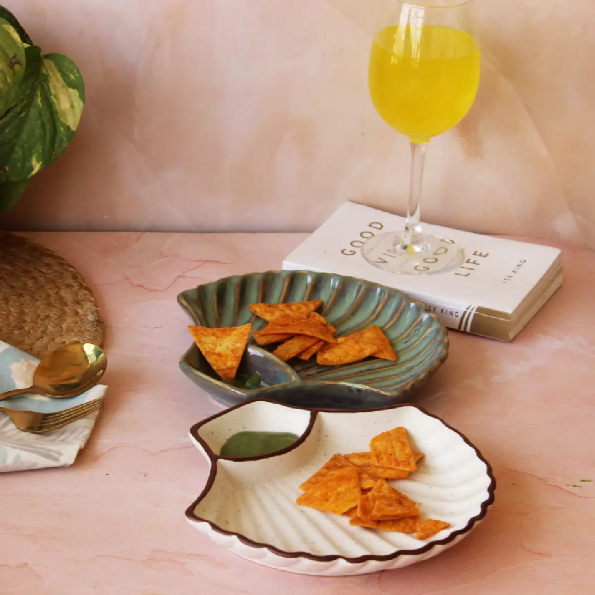 Creamy Brew Small Shell Chip Delight Platter