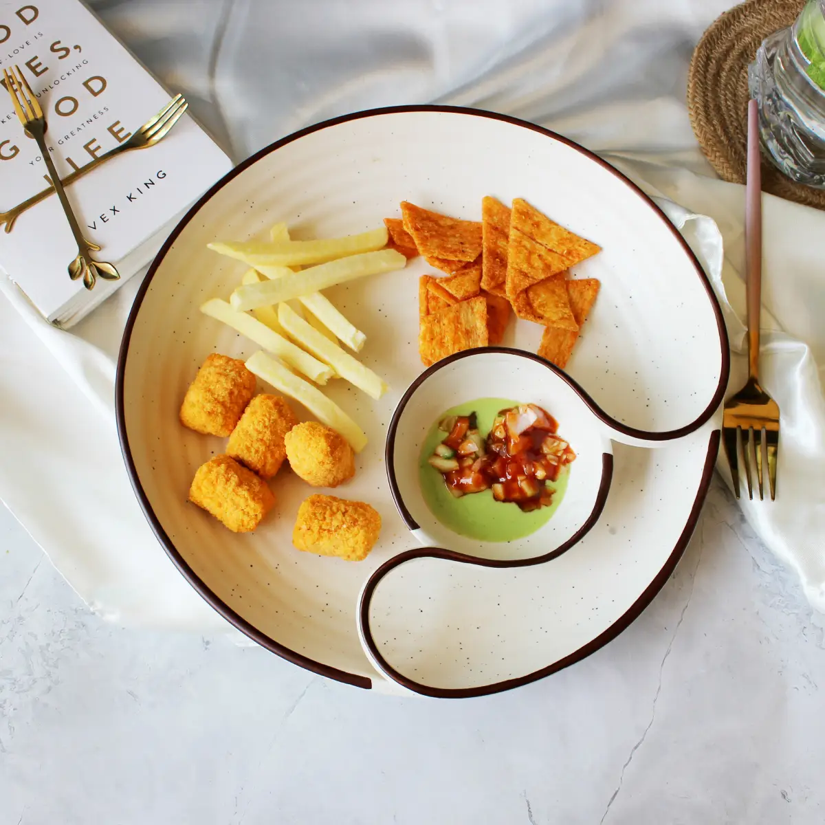 Creamy Brew Dip Extravaganza Platter