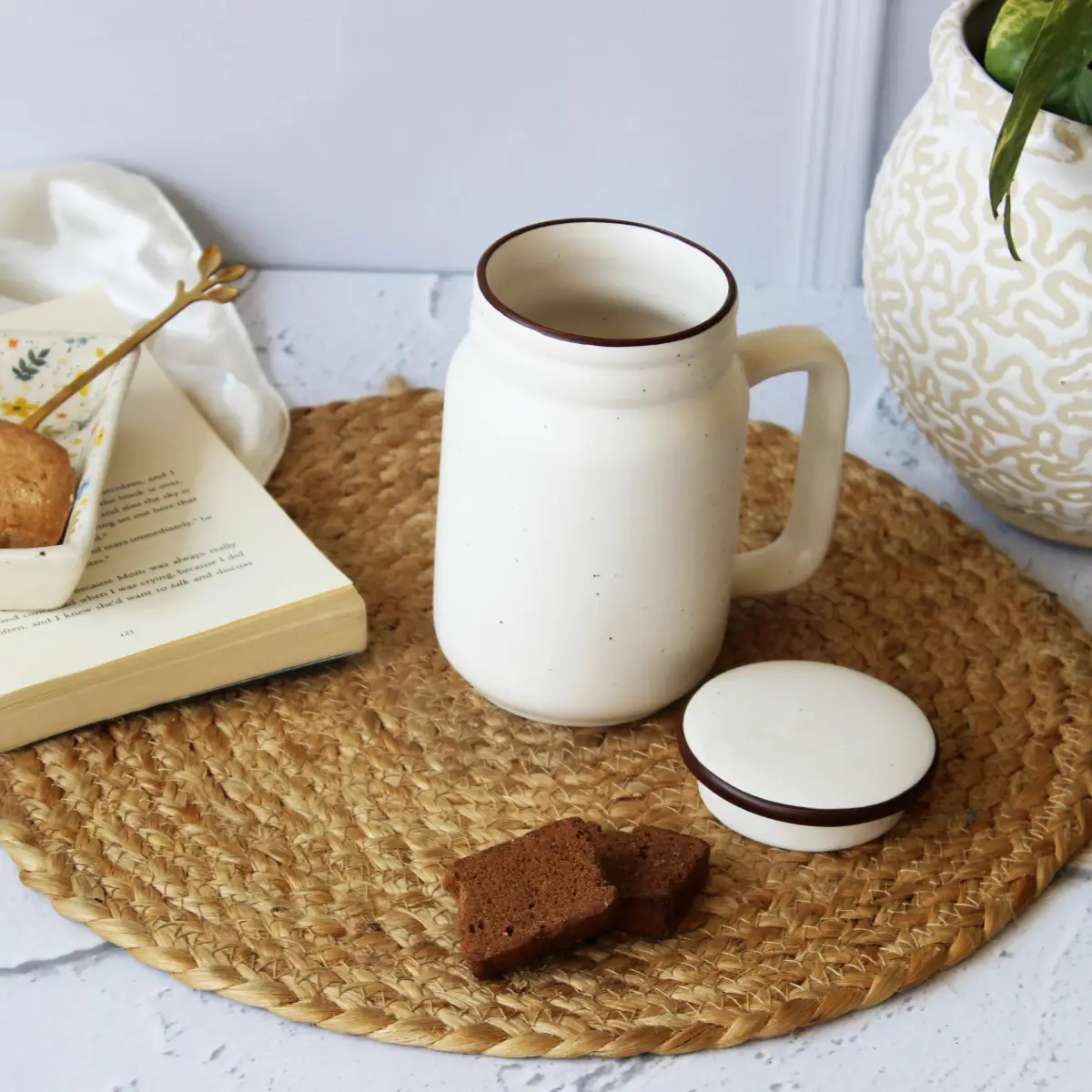 Creamy Brew Morning Buddy Mug
