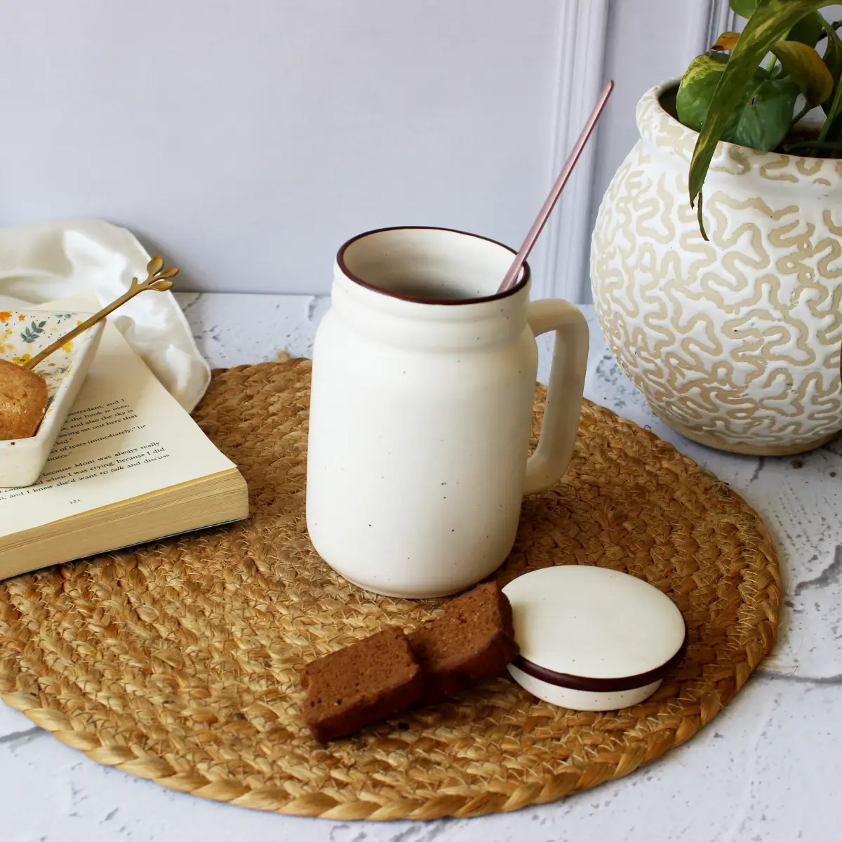 Creamy Brew Morning Buddy Mug