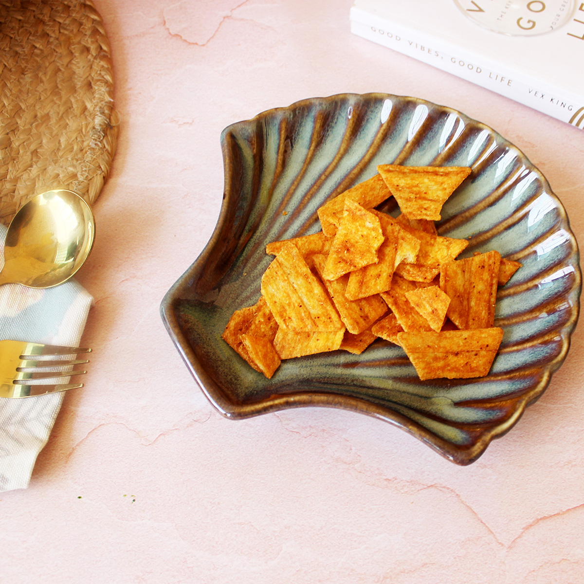 Forest Fusion Shell Bites Platter