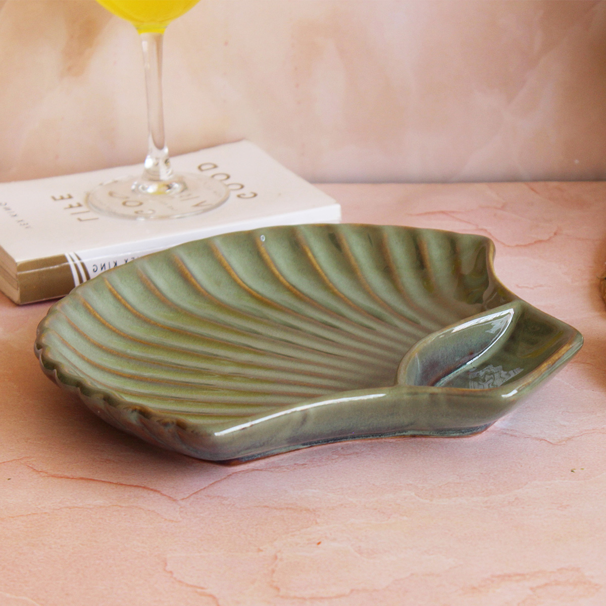 Forest Fusion Small Shell Chip Delight Platter
