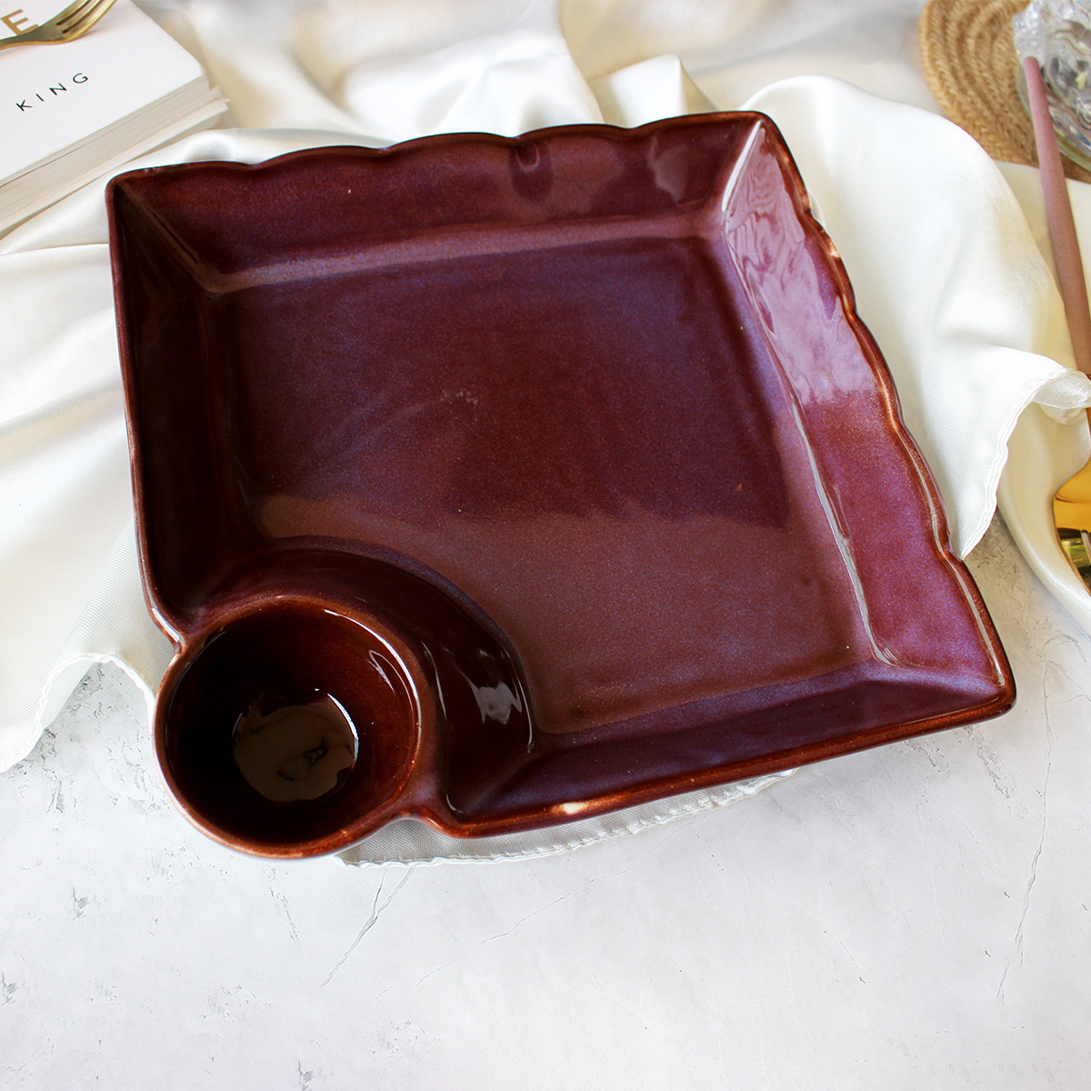Ocean Breeze Quad Dipper Tray