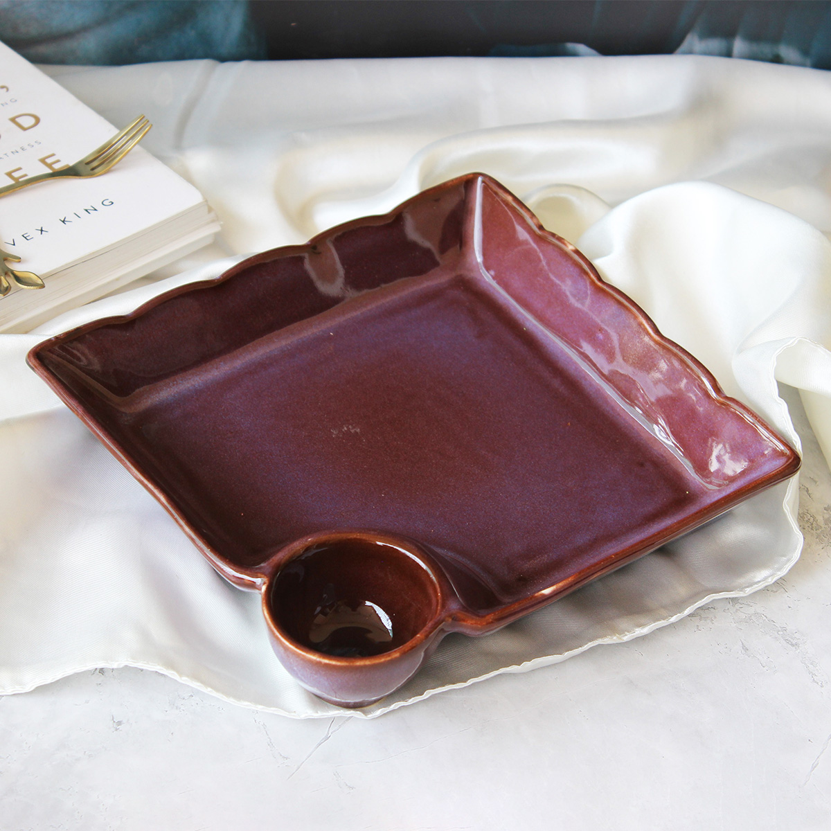 Ocean Breeze Quad Dipper Tray