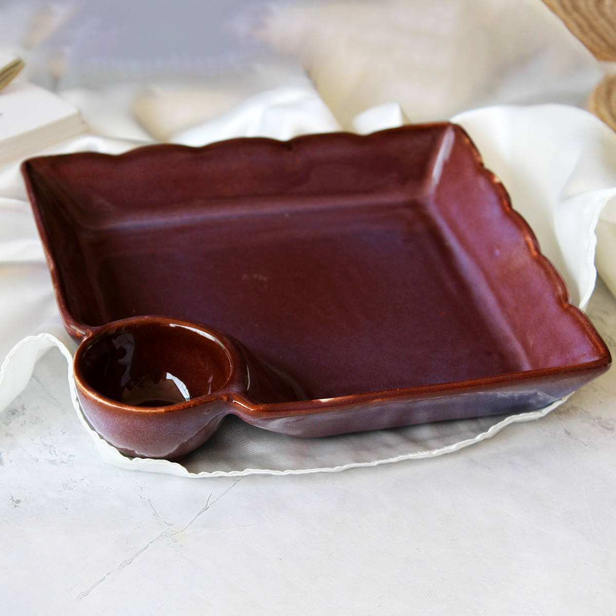 Ocean Breeze Quad Dipper Tray