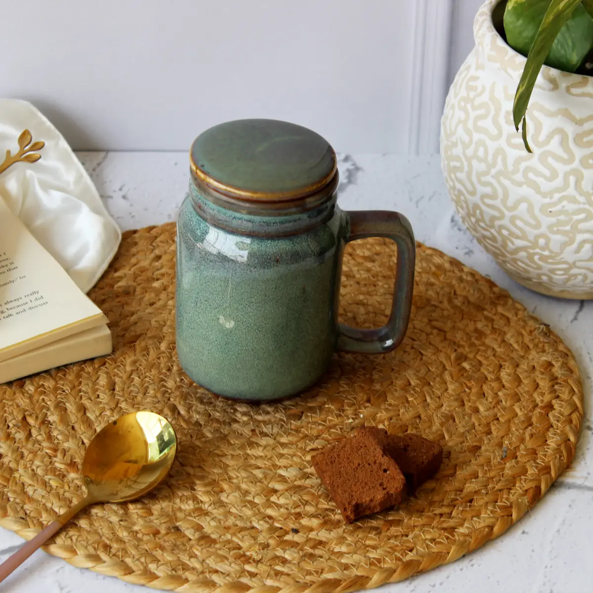 Forest Fusion Morning Buddy Mug