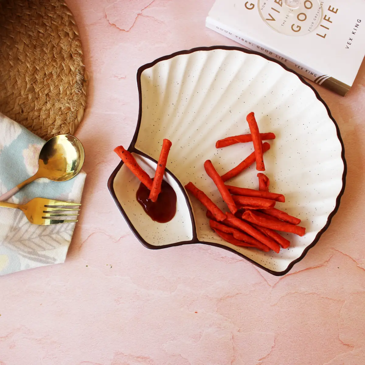 Creamy Brew Big Shell Chip Delight Platter