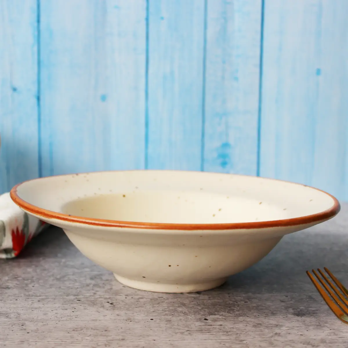 Creamy Brew Deep Serving Bowl