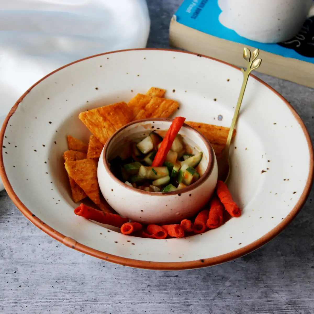 Creamy Brew Deep Serving Bowl
