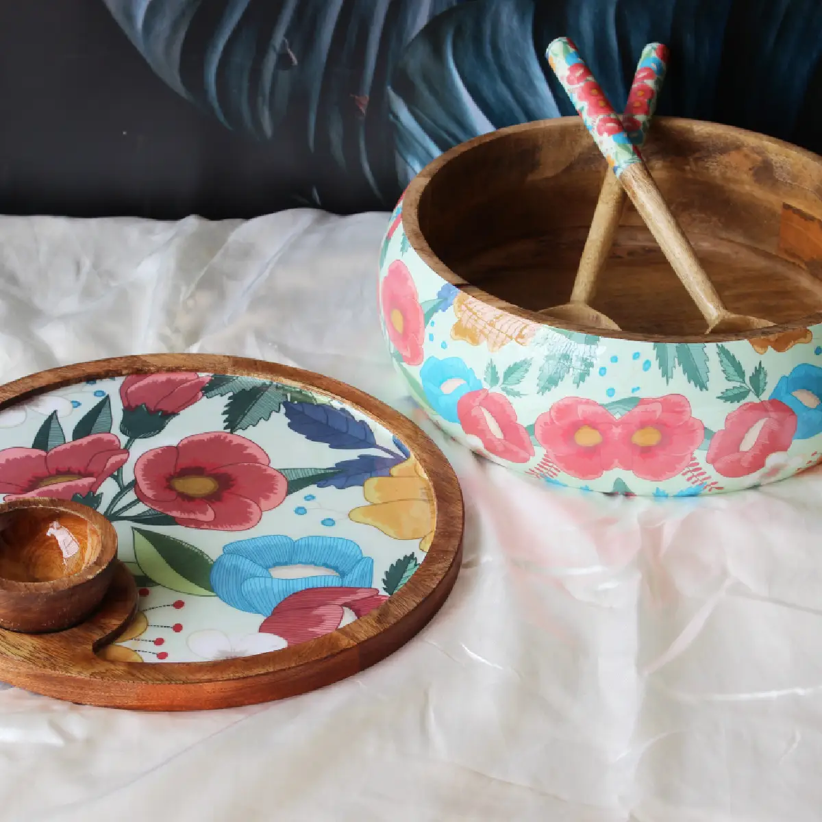 Pastel ParadiseMangowood Bowl & Platter Set