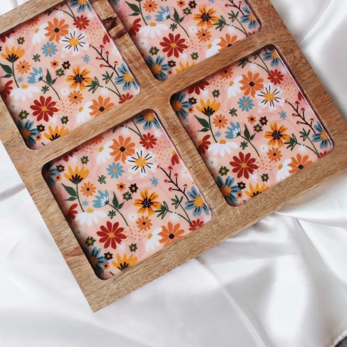 Dreamy Peach 4Ever Serving Tray