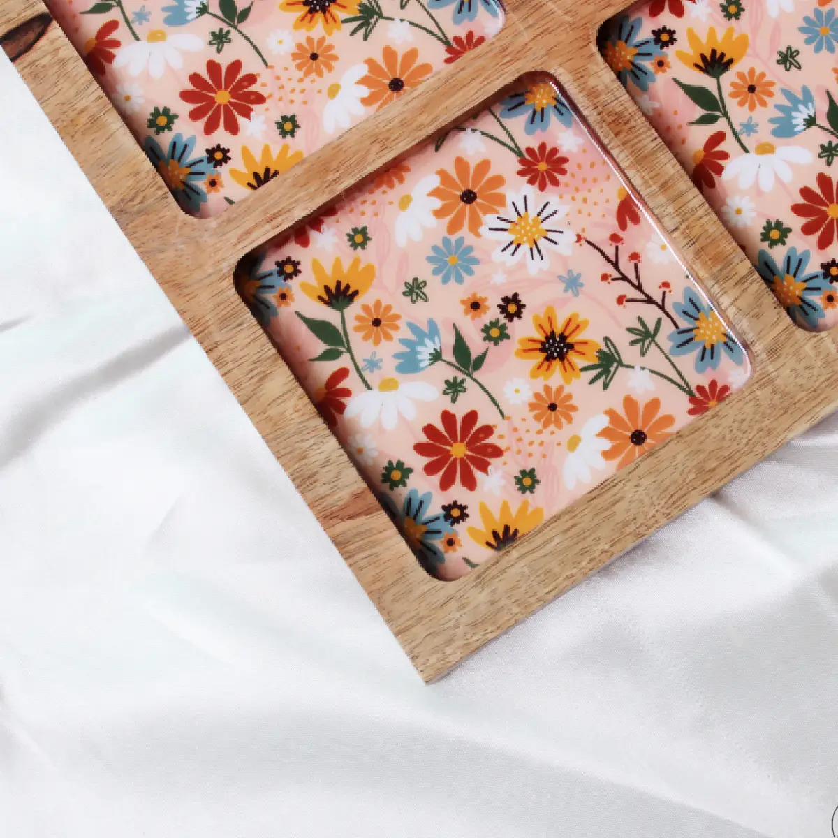 Dreamy Peach 4Ever Serving Tray