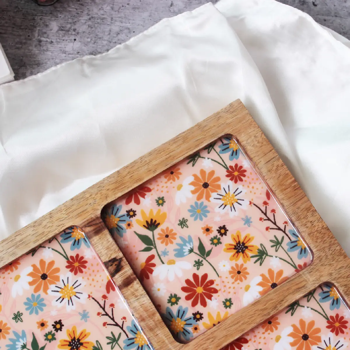 Dreamy Peach 4Ever Serving Tray