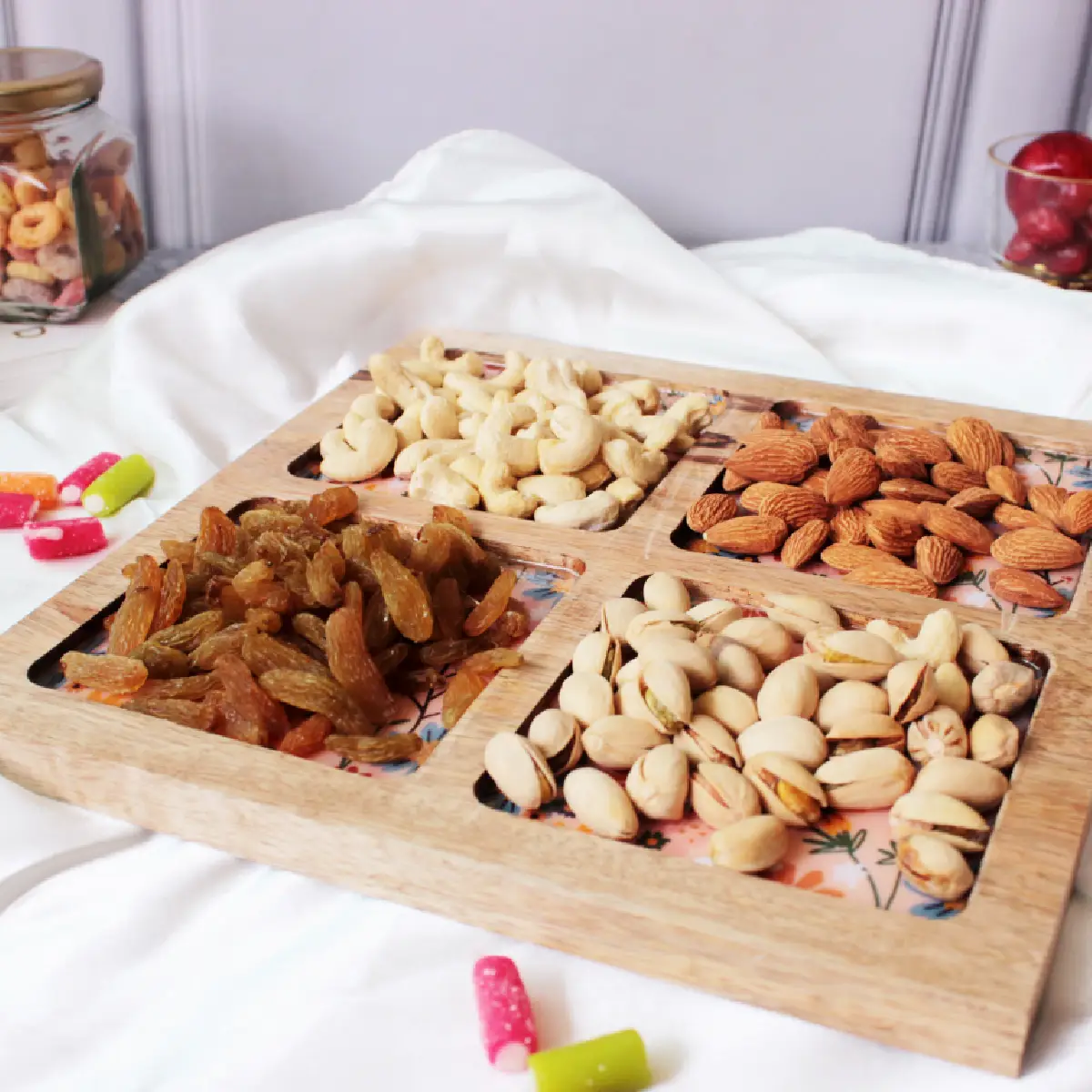 Dreamy Peach 4Ever Serving Tray