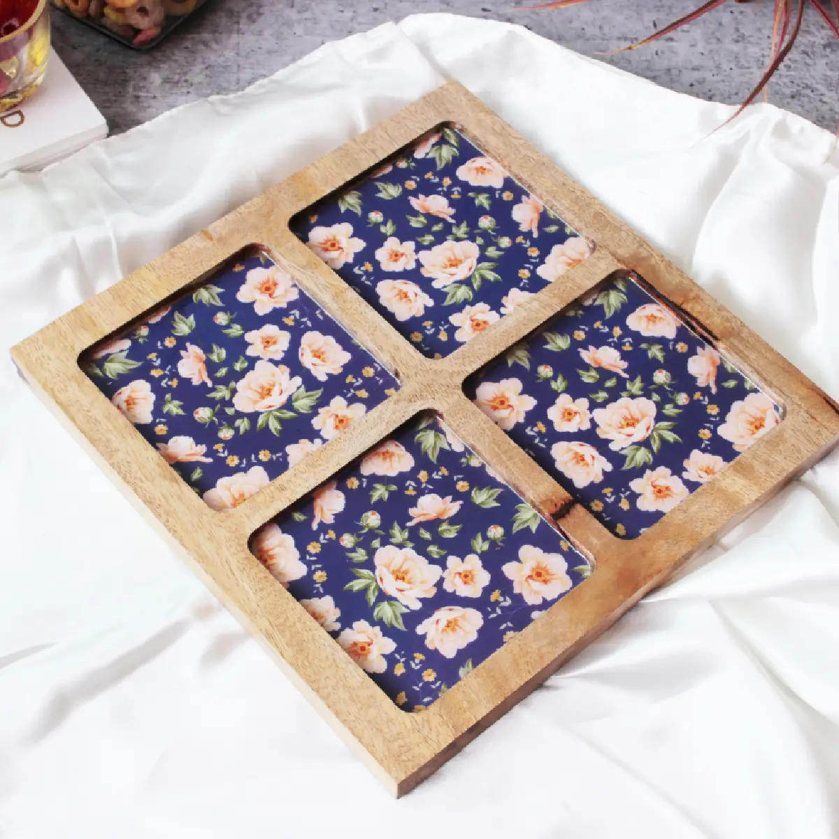 Spring Blooms 4Ever Serving Tray