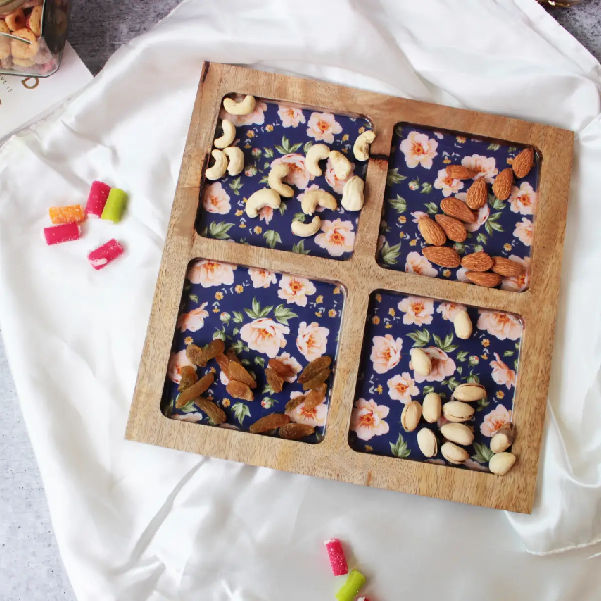 Spring Blooms 4Ever Serving Tray