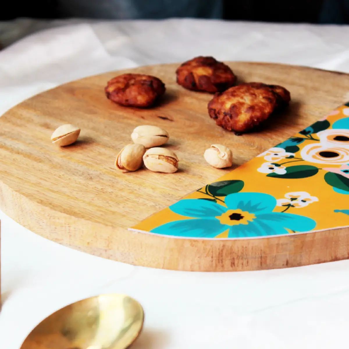 Brightside Blooms ServeEase Round Platter