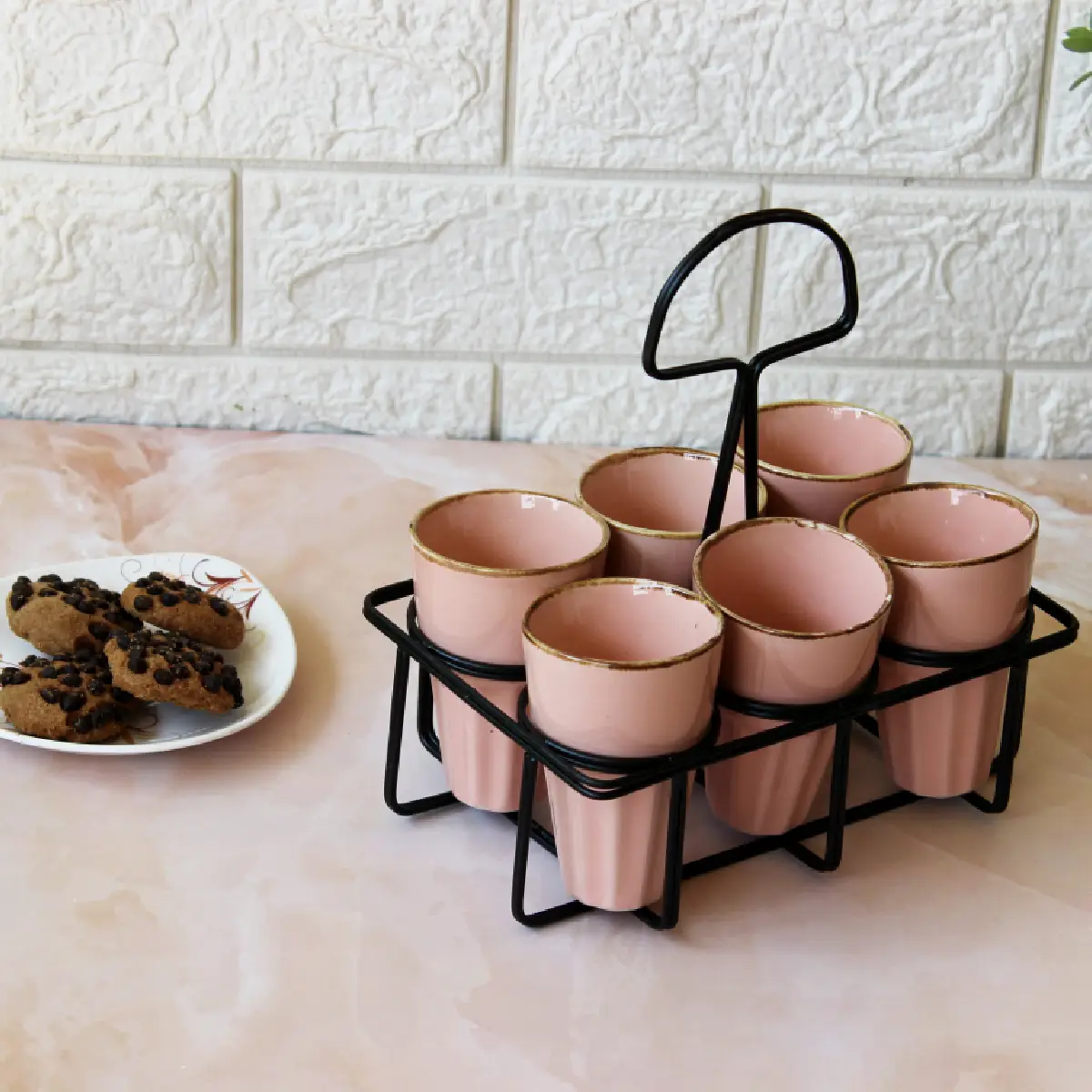 Gulabi Pyala with Stand