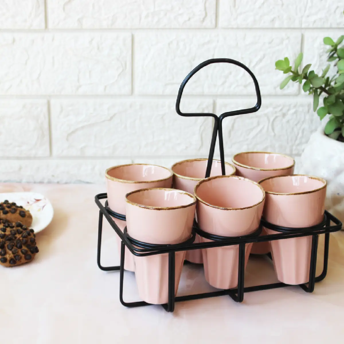 Gulabi Pyala with Stand