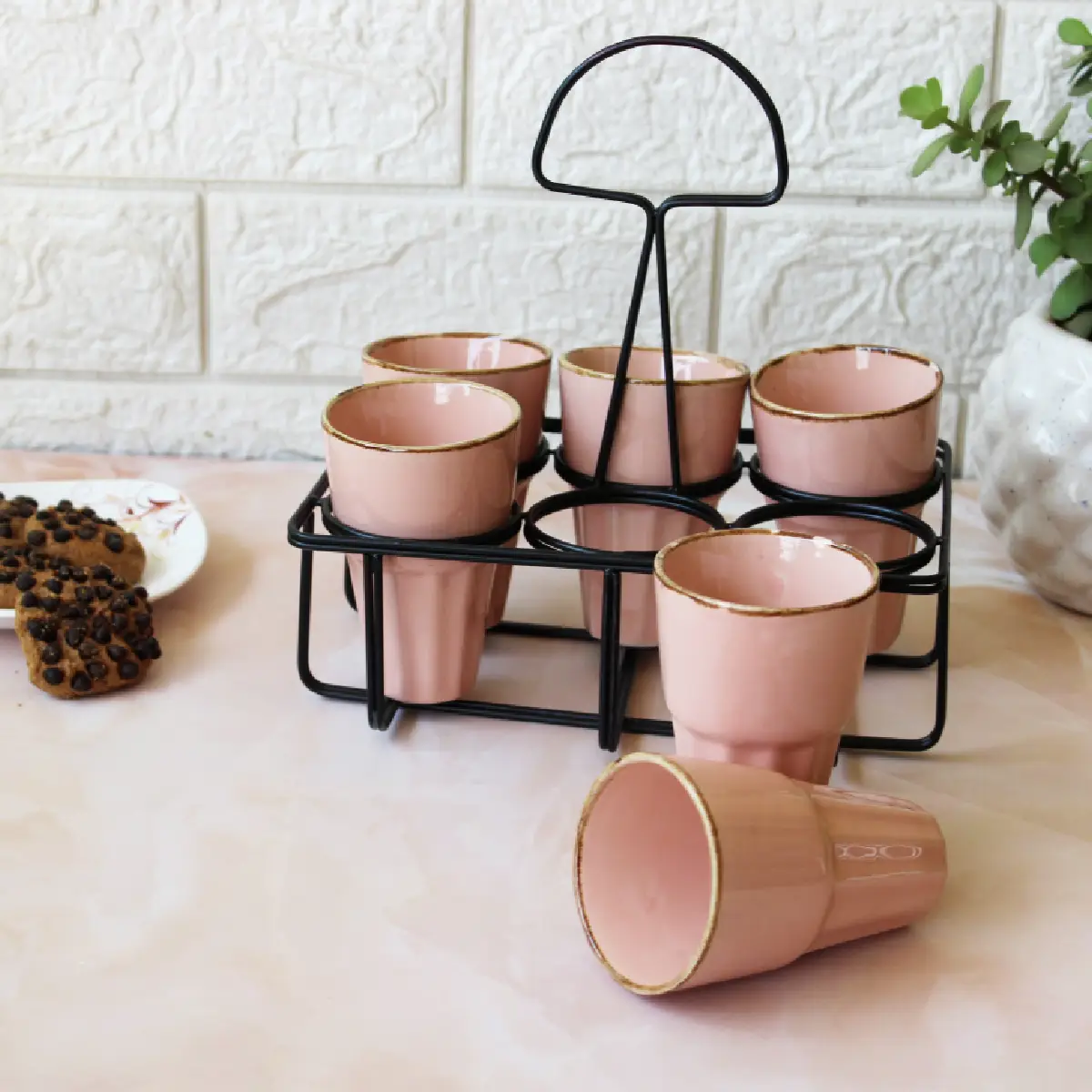 Gulabi Pyala with Stand