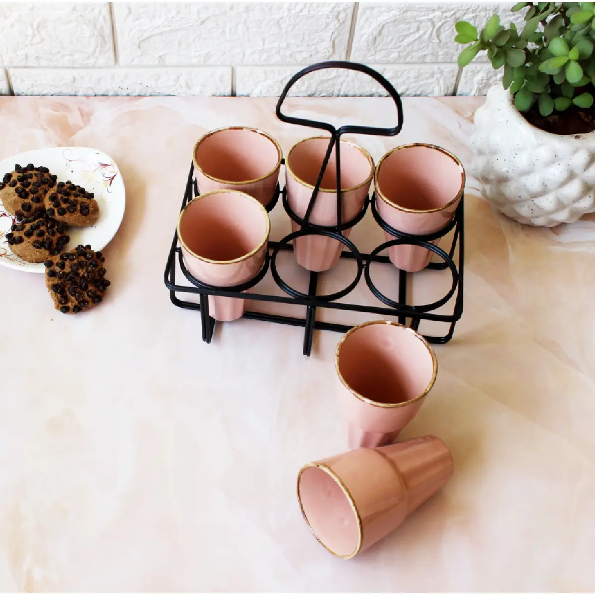 Gulabi Pyala with Stand