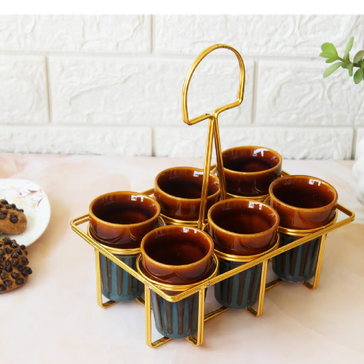 Neeli Dharti Pyala with Stand