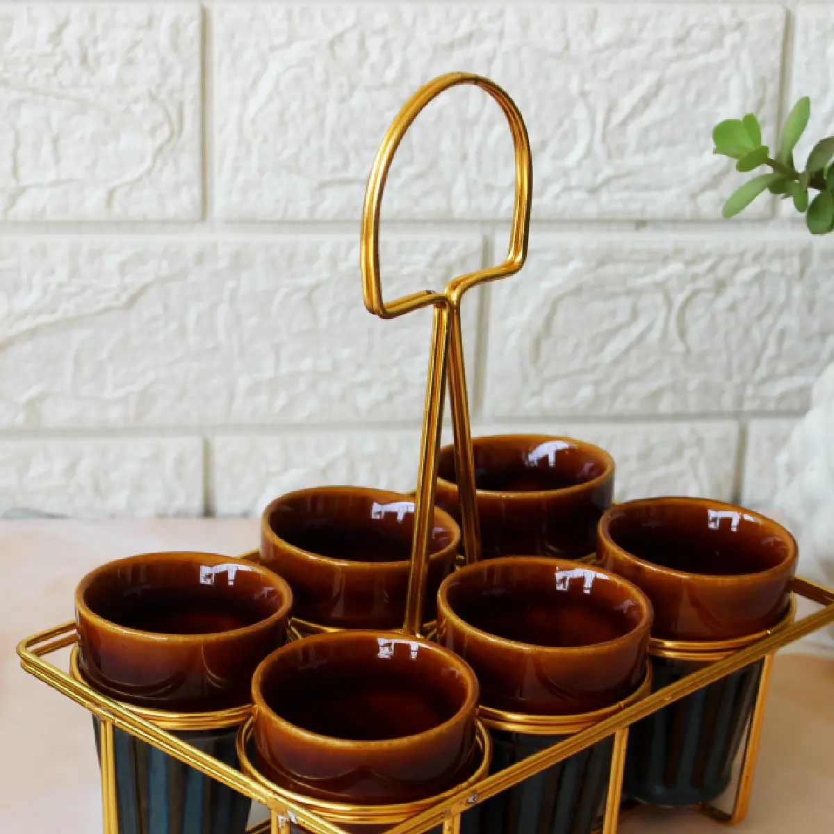 Neeli Dharti Pyala with Stand