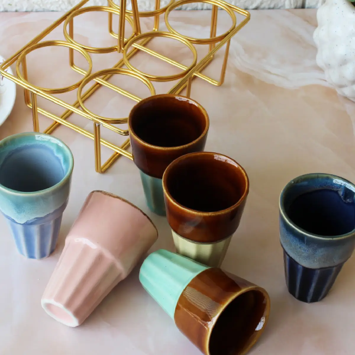 Rangoli Pyala with Stand