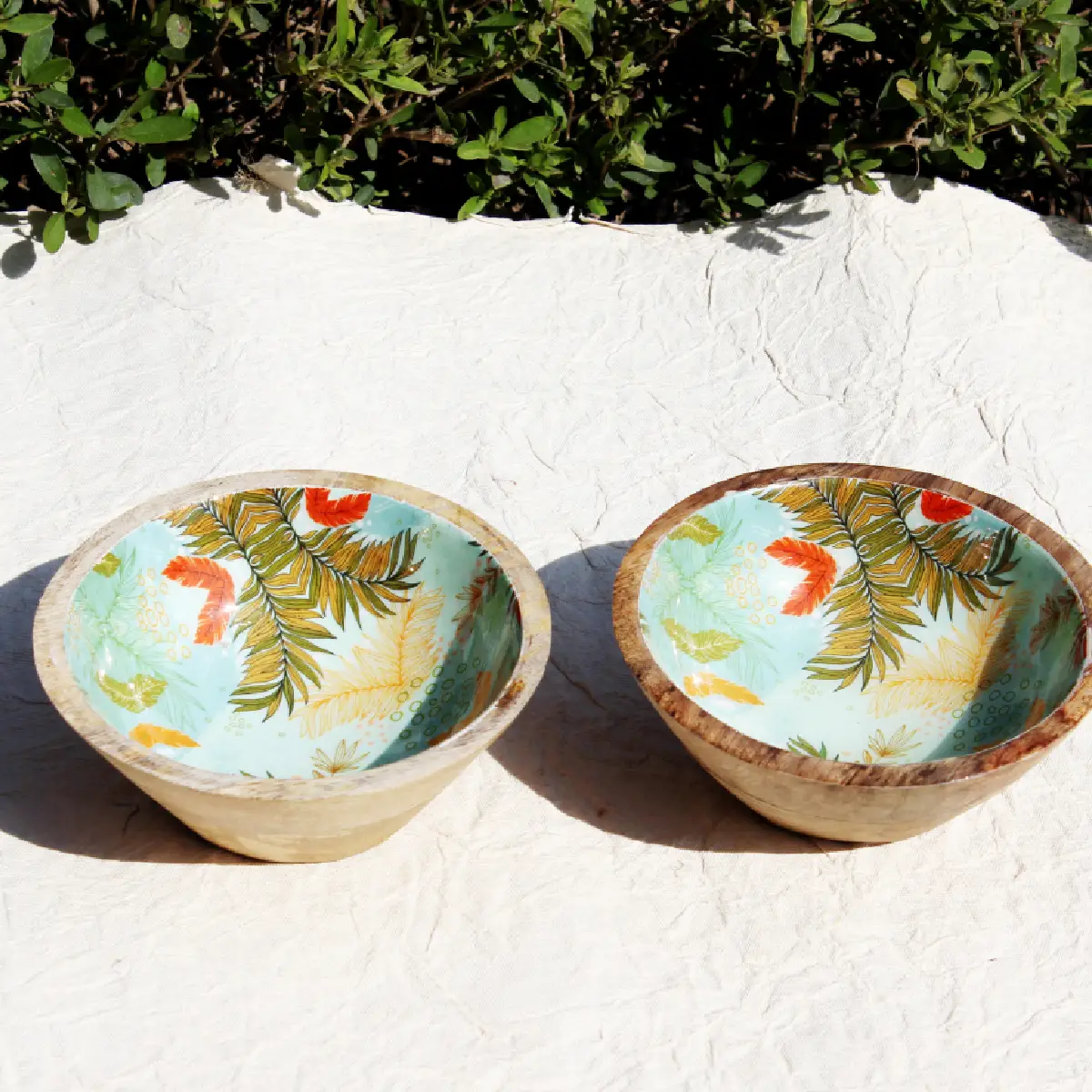 Summer Blossoms  Serving Bowl (5 inches, 6 inches)