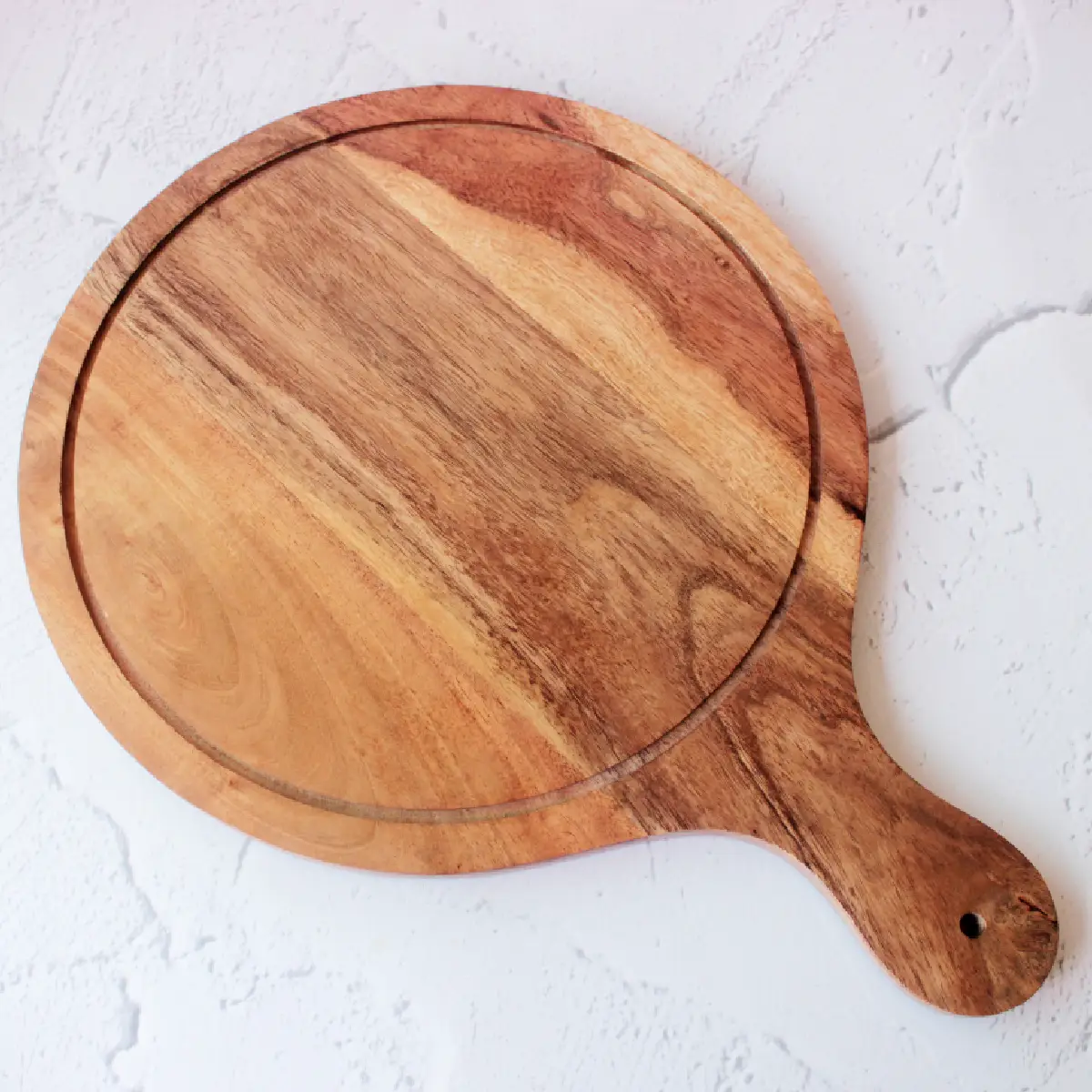 Acacia Wood Pizza Prep Board & Platter